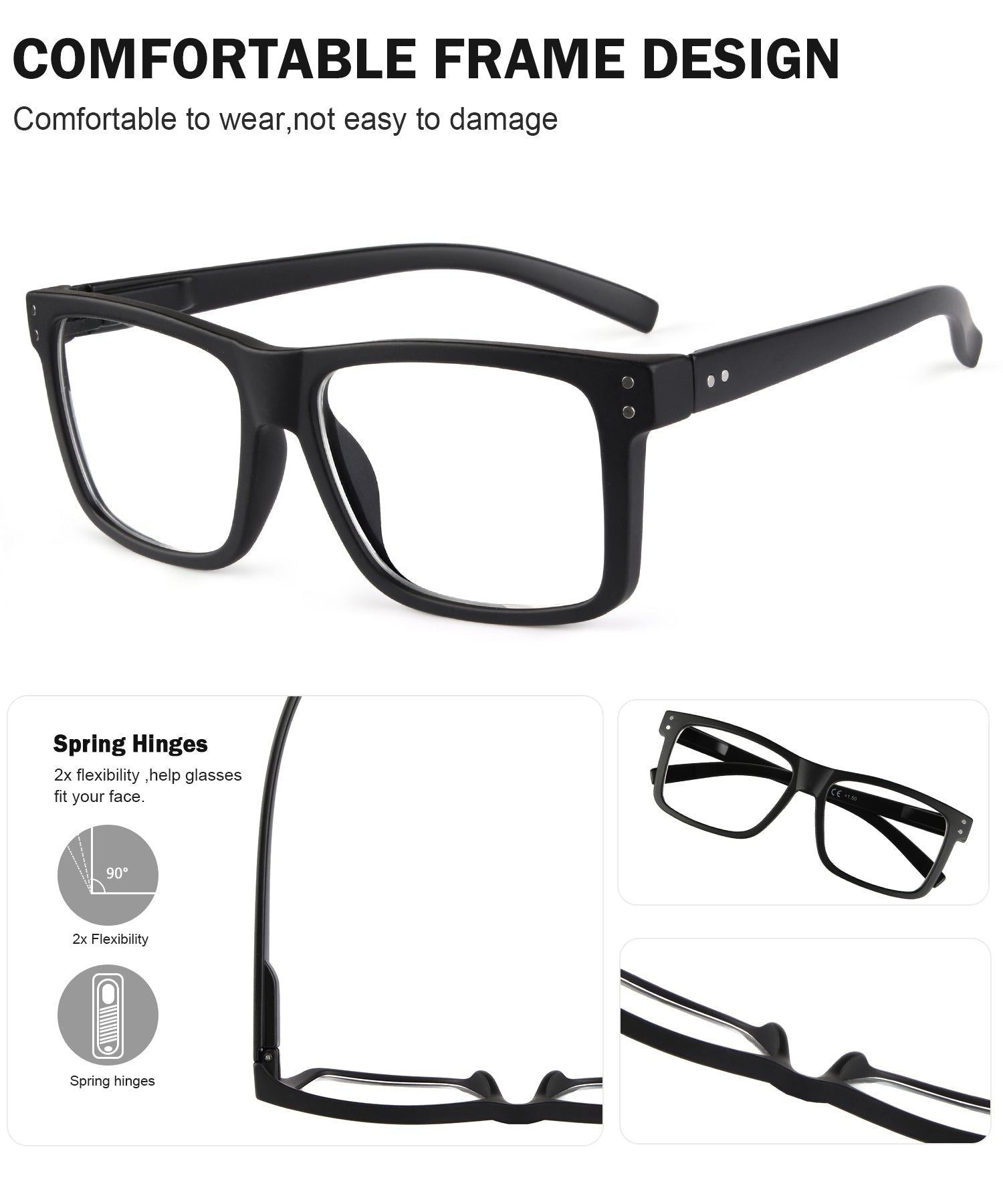 Men's Square Sunglasses & Eyeglasses