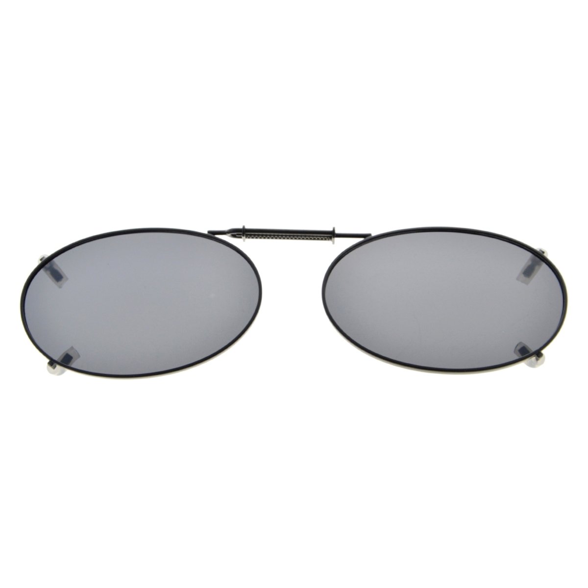 Clip On Sunglasses Polarized Rim Lens Oval for Women C74