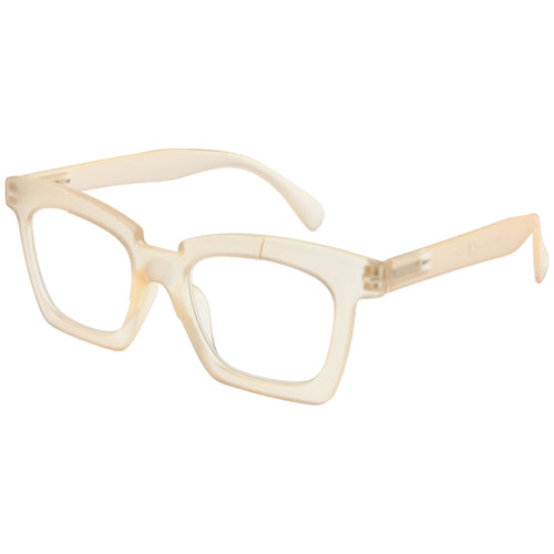 Eyekepper Reading Glasses Women Stylish Eyeglasses Readers - Champagne+1.50