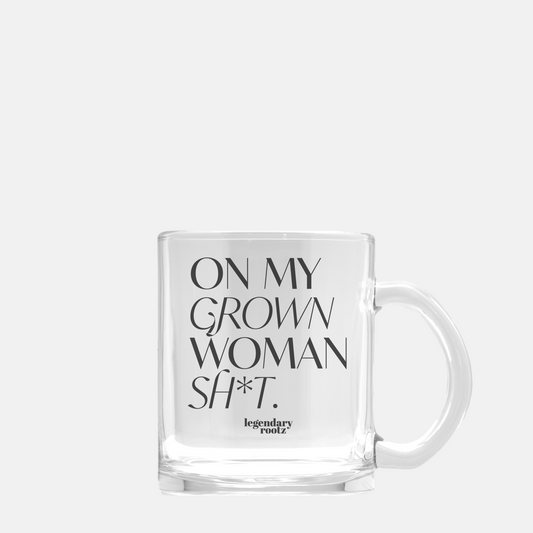 All My F*cks Are in This Cup Clear Glass Mug –