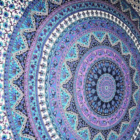 Indian Mandala Tapestry Care