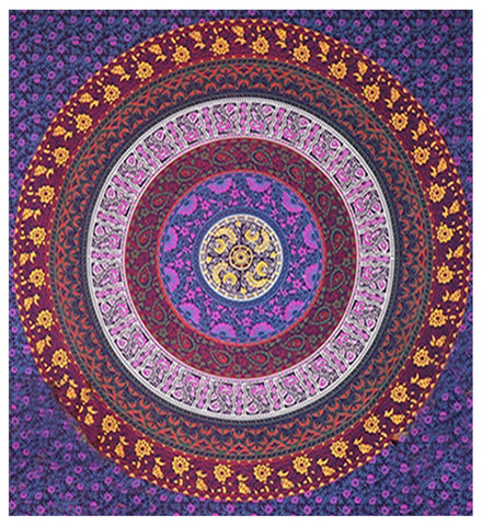 Indian Mandala Tapestry