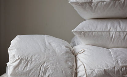Feather And Down Filled Duvets And Pillows The Linen Works