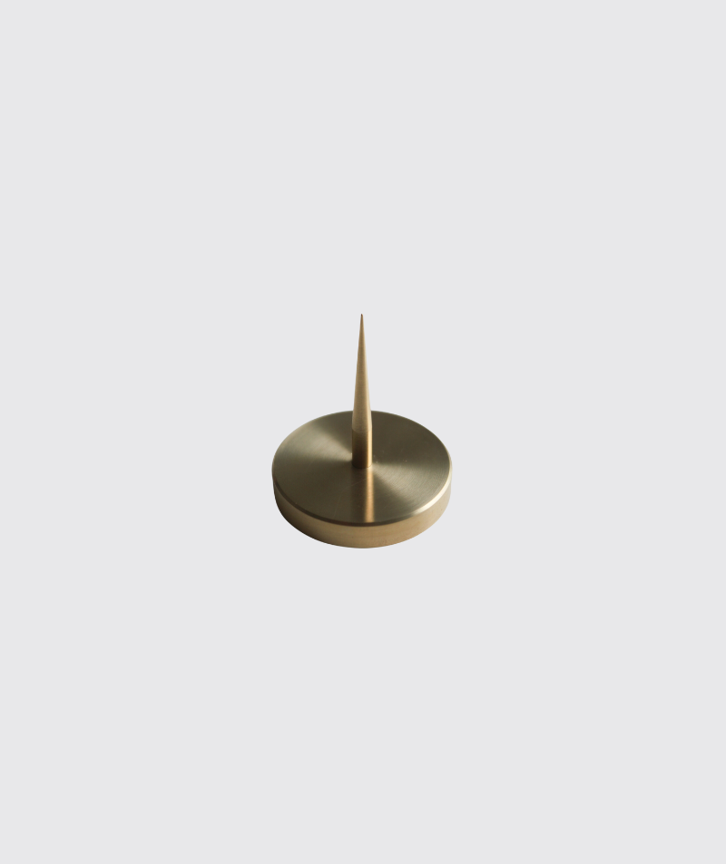 Brass Candle Spike – The Linen Works