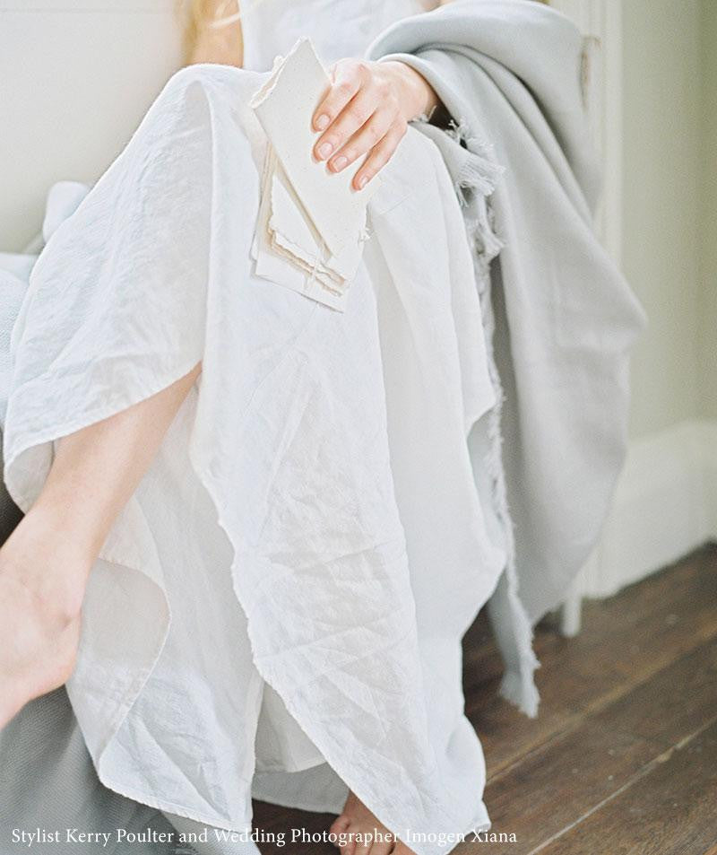 white linen night dress