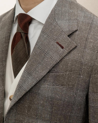 plaid checkered suit