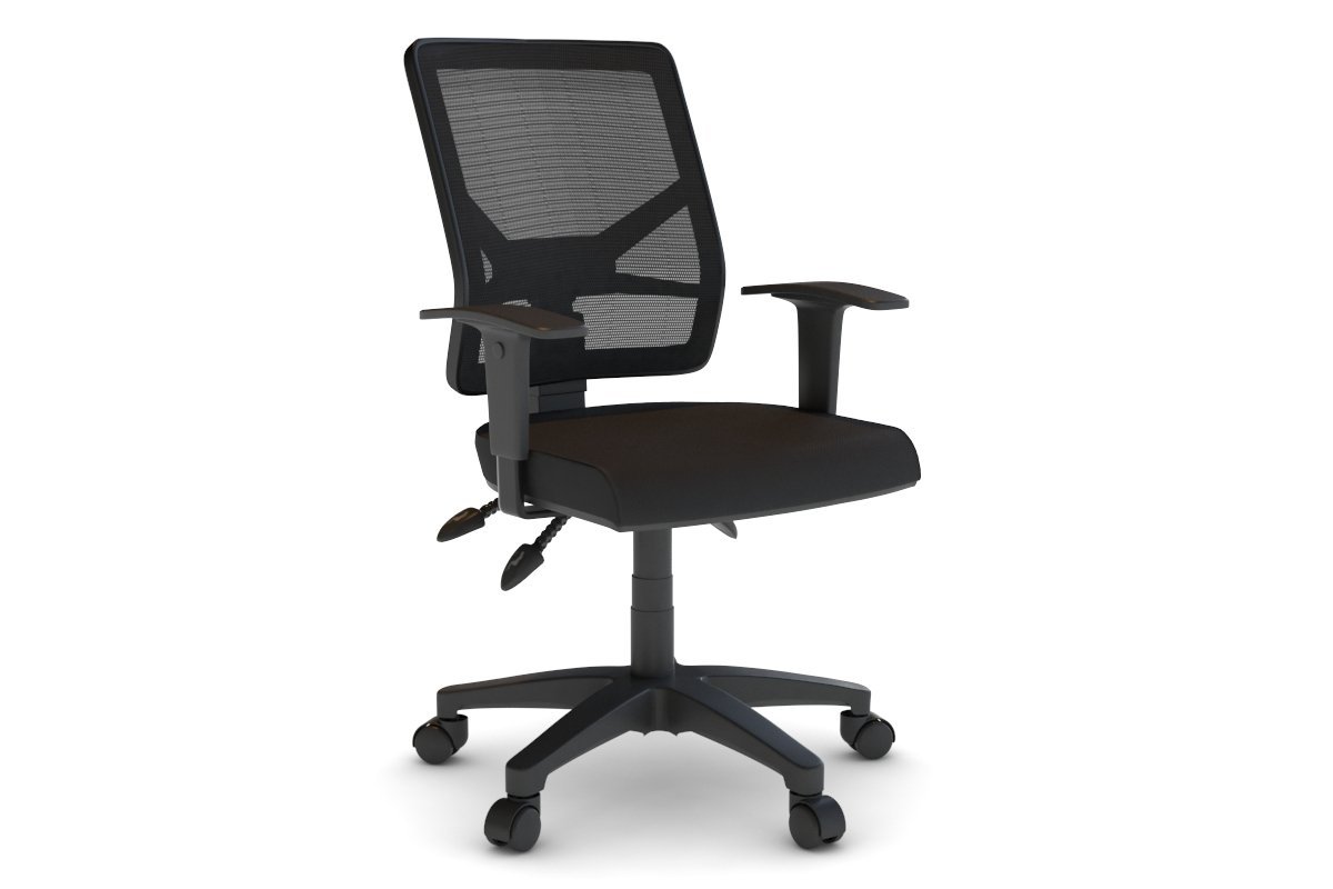 mesh and fabric task chair