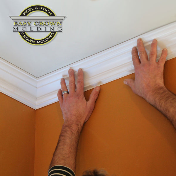 Peel & Stick Easy Crown Molding easier than focal point crown molding 
