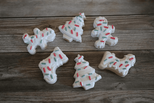 Holiday soap that looks like sugar cookies