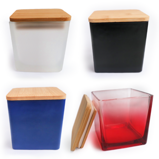 Umbriel - 10oz Wholesale Glass Candle Jar with Lid
