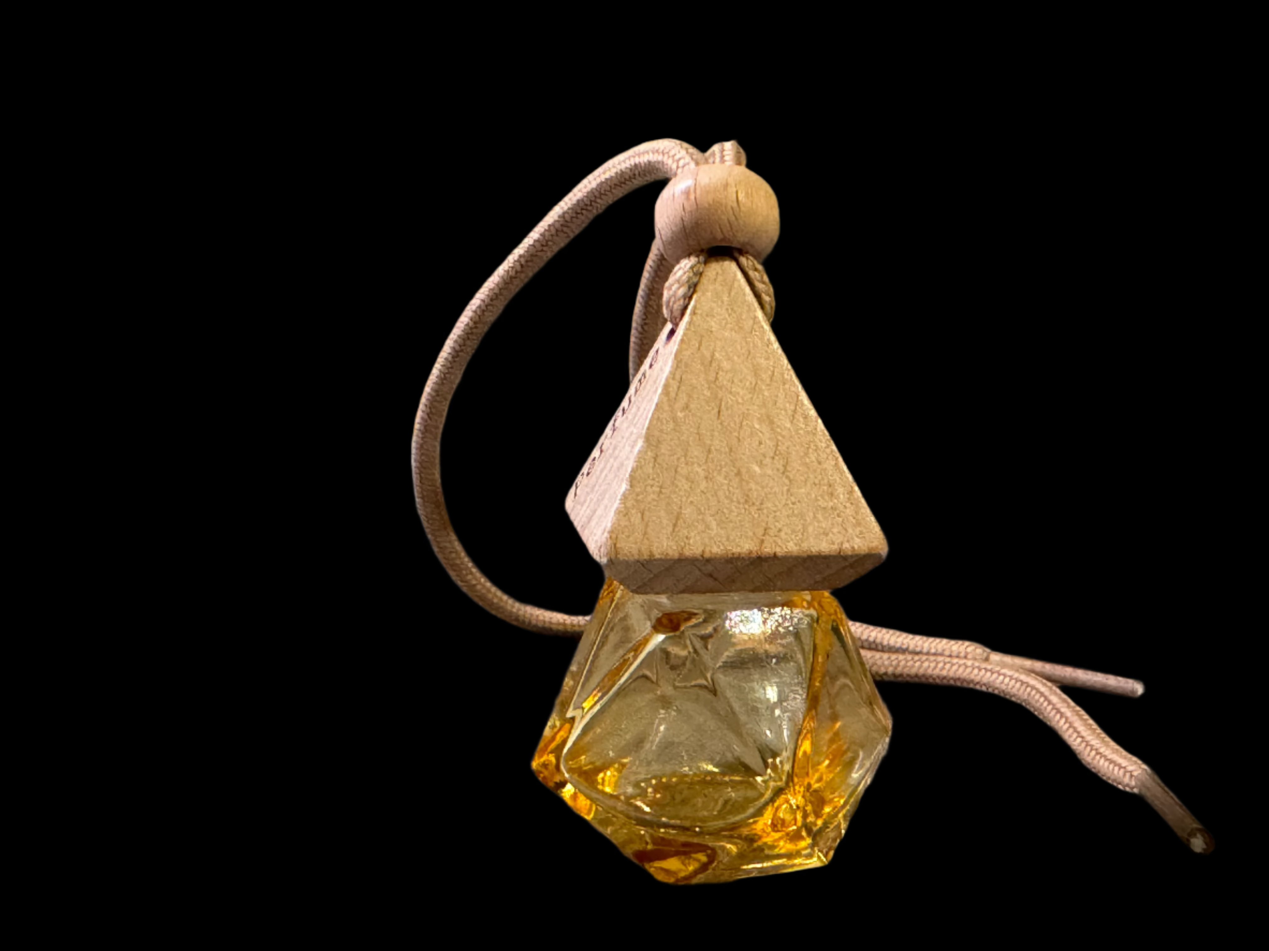 Lucidia- 8ml Colorful Geometric Car Diffuser Bottles w/ Wood Lid