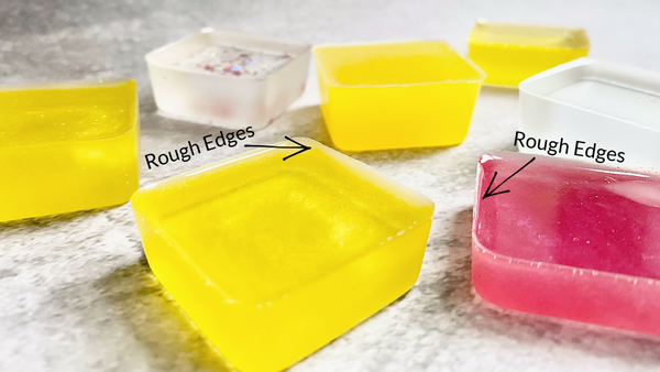 how to sand resin edges