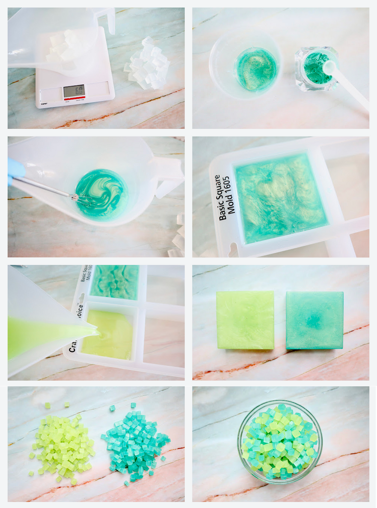 How to Make Soap Embeds with Melt and Pour Soap