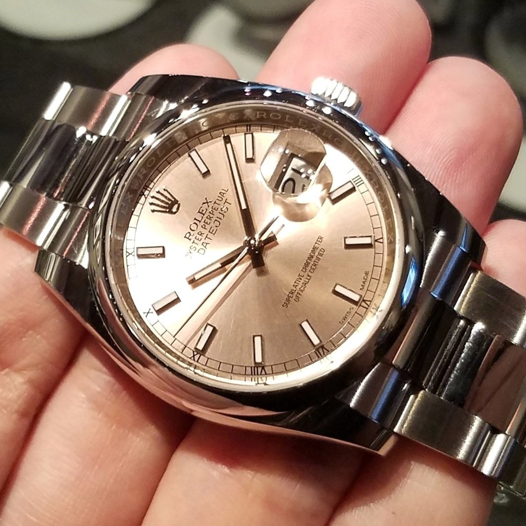 datejust with oyster bracelet