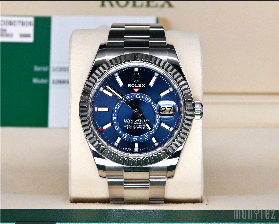 Rolex Sky-Dweller 42mm 326934 Blue Dial 