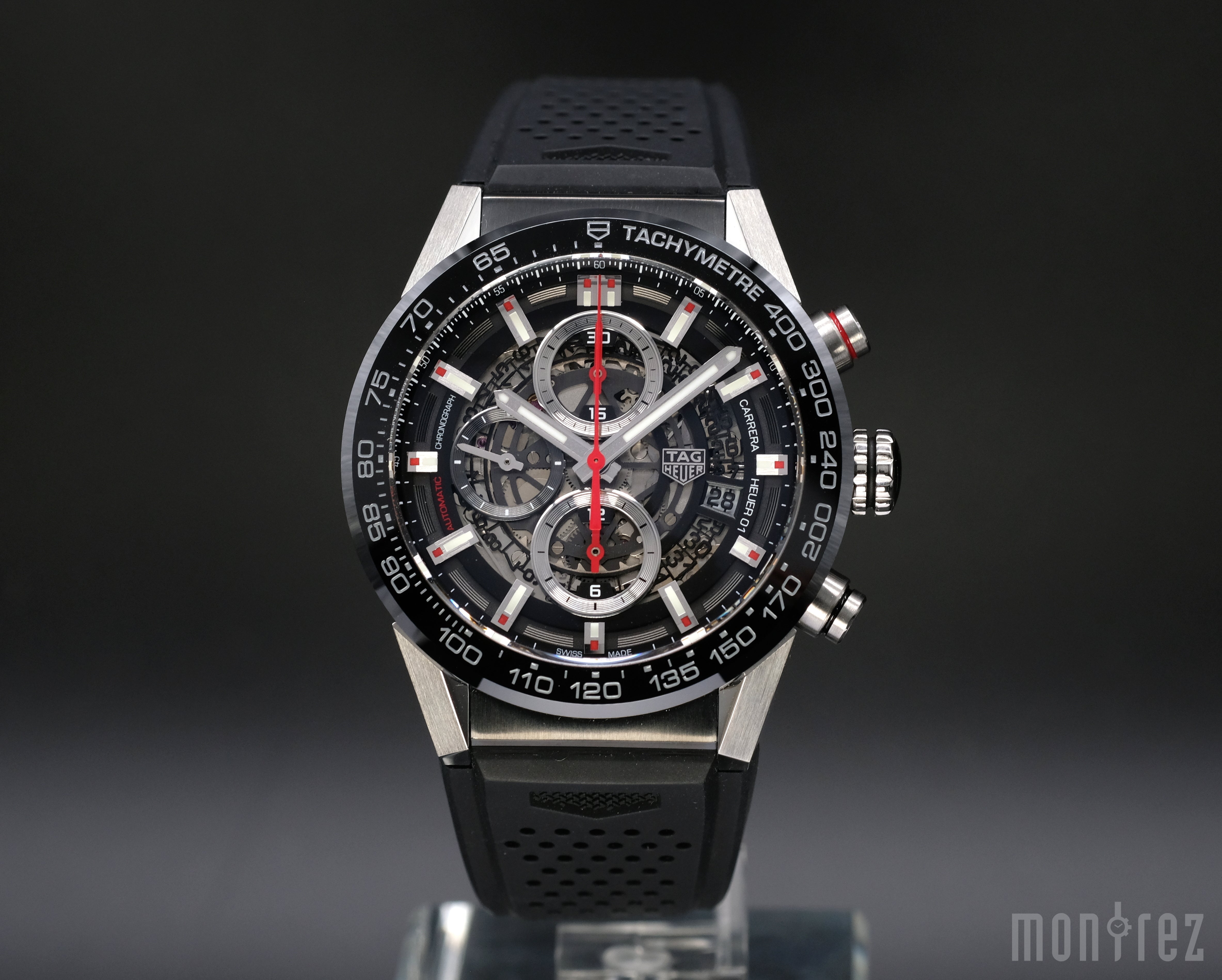 [Brand New Watch] Tag Heuer Carrera Calibre Heuer 01 Automatic Chronograph Watch 100m 43mm CAR201V.FT6046