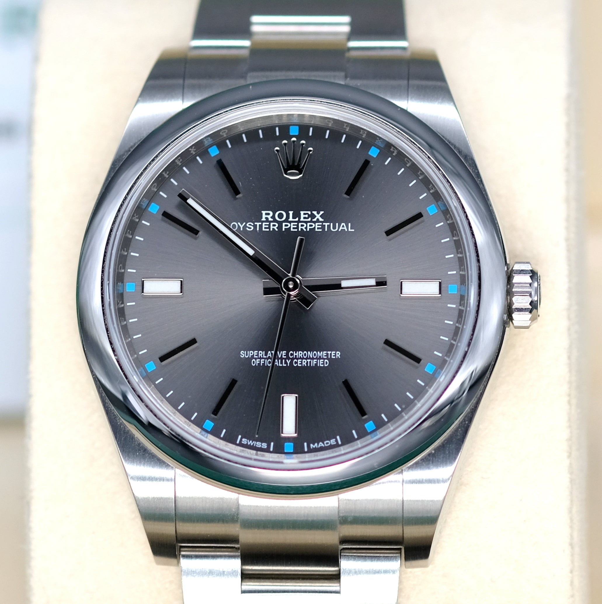 rolex 39mm oyster perpetual