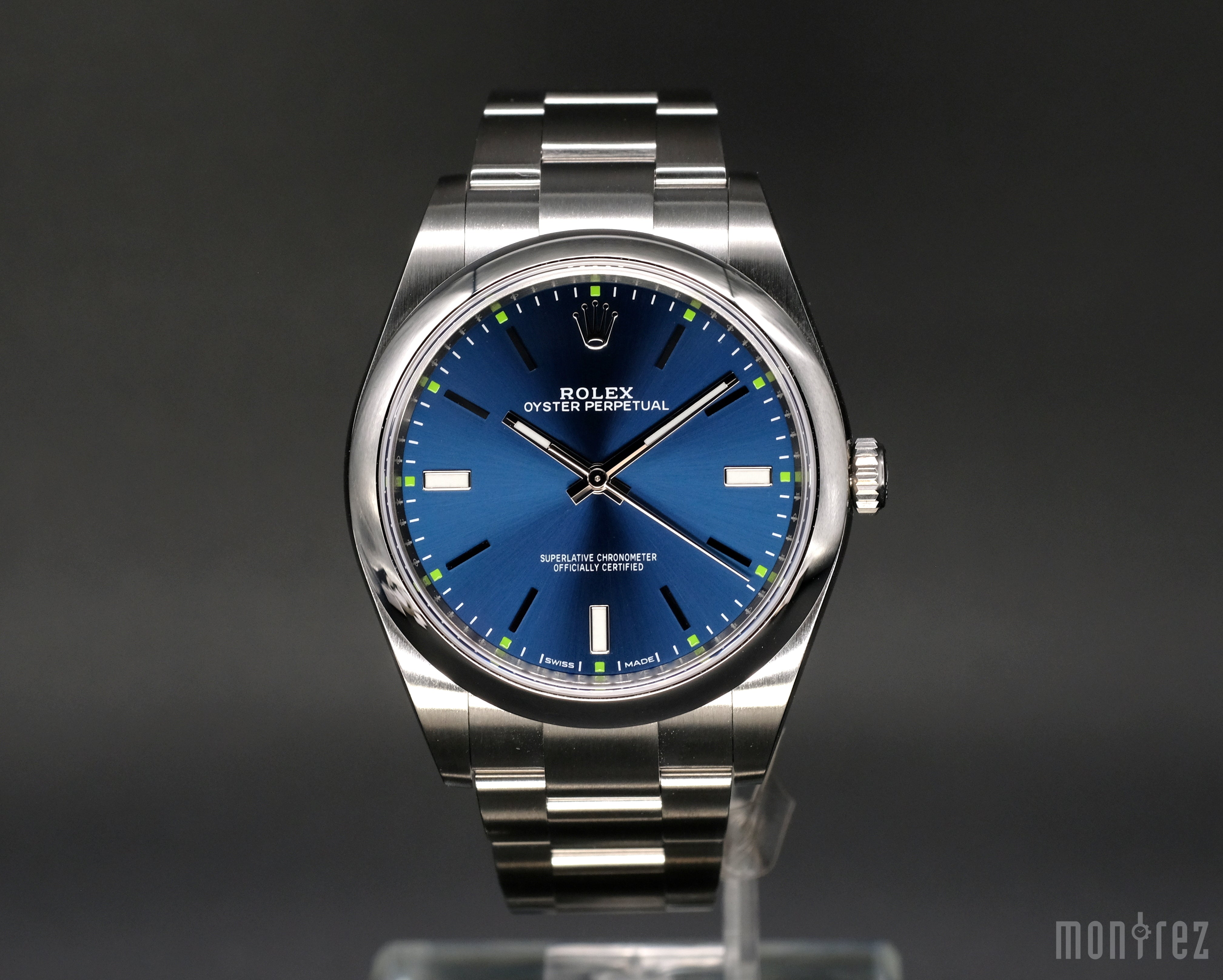 oyster perpetual 39mm blue