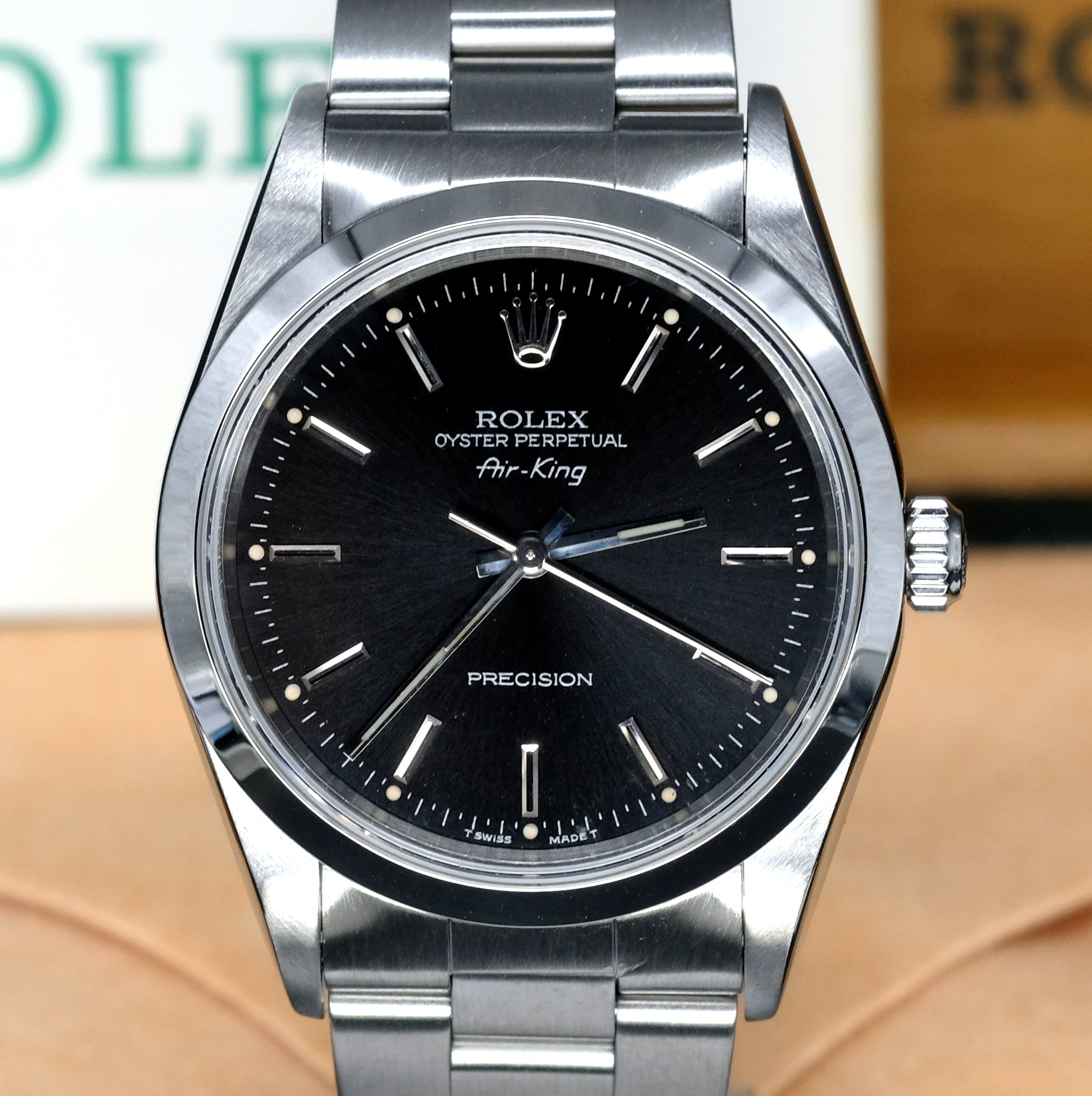 rolex oyster perpetual air king 34mm