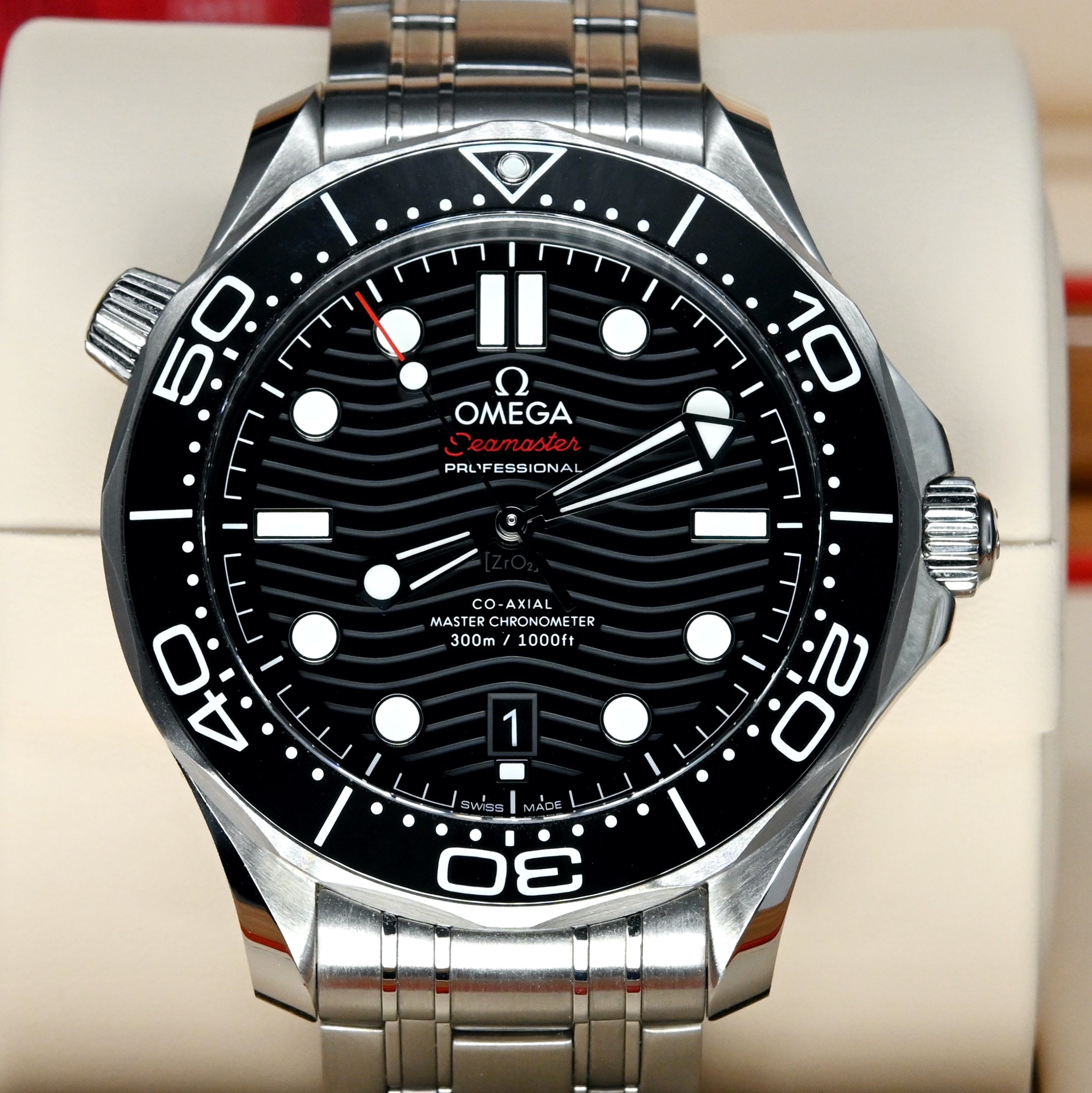 omega seamaster diver 300 chronometer 42mm watch
