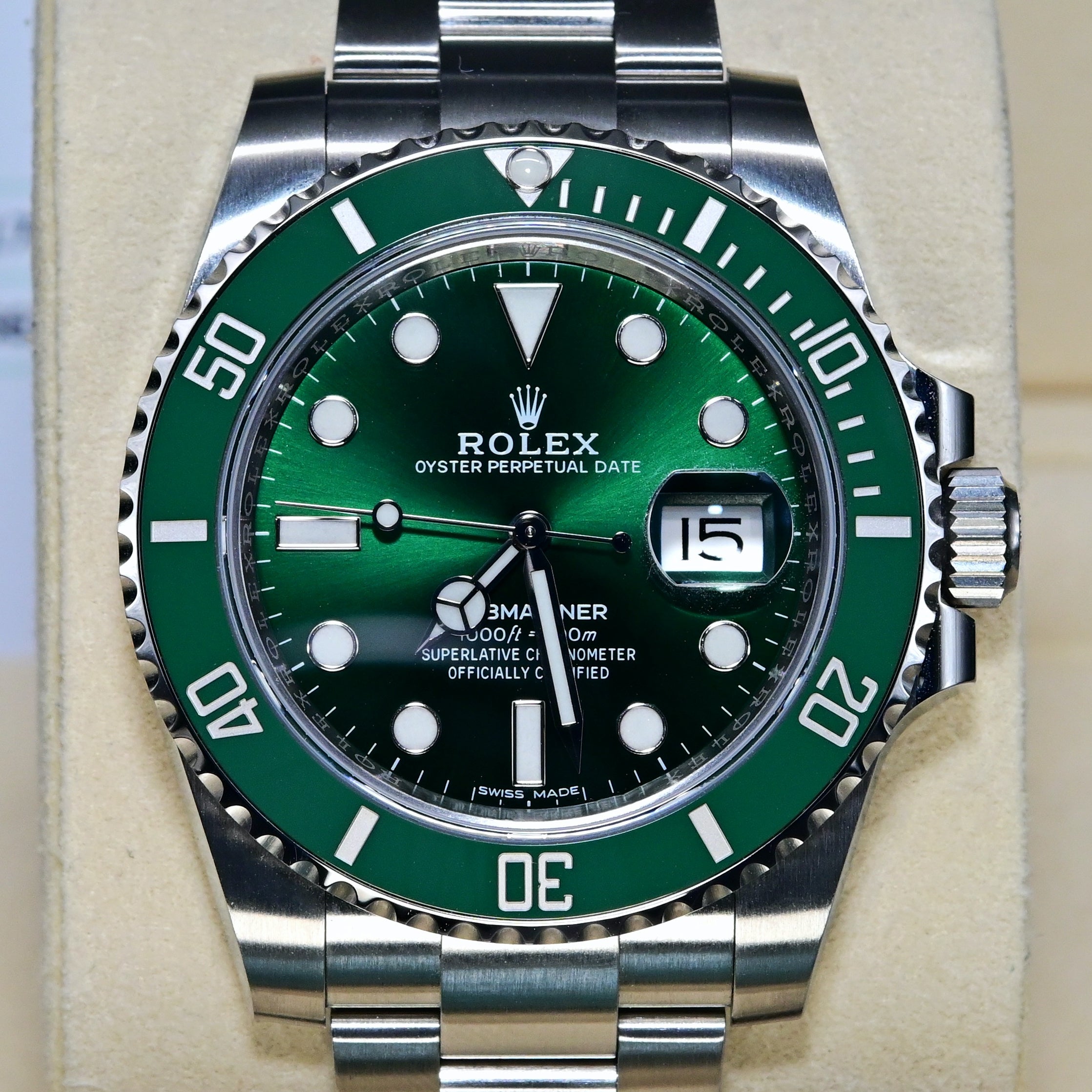 submariner date 116610lv