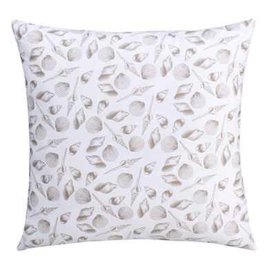 Brielle Home Lennon Textured Throw Pillow White