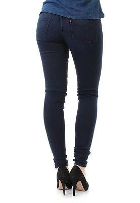 Levi's 710 0025 Super Skinny Dark Wash Denim Jeans Size 00 24 X 28 – Mall  Closeouts