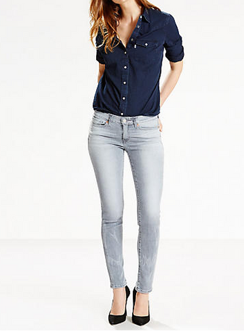 Levi's Womens Gray 711 Skinny Denim Jeans Size 10 / 30 X 32 – Mall Closeouts