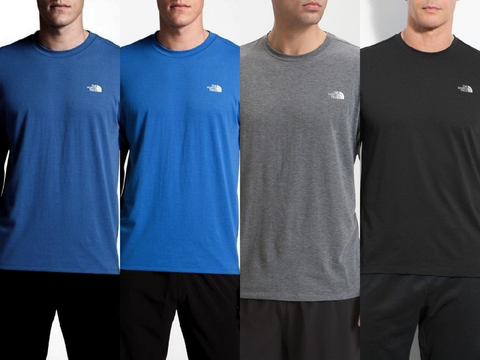 the north face vaporwick t shirt