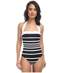 Ralph Lauren Womens Black Kaylee Stripe 