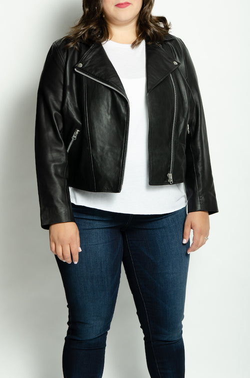 All 67 Suede Leather Moto Jacket