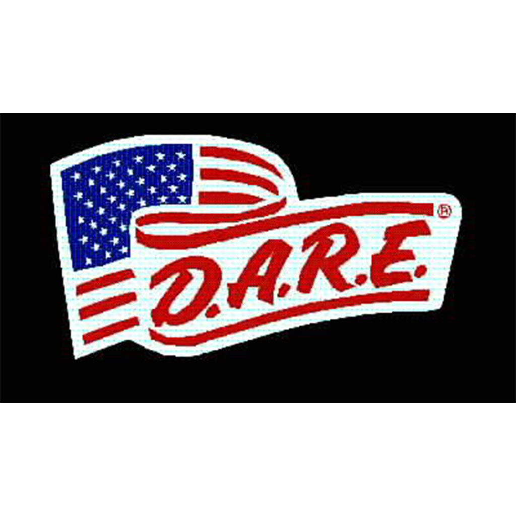 Dare Flag Vinyl Decal White Background Darecatalog