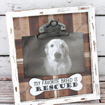 My Favorite Breed is Rescued Photo Frame