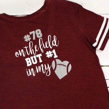 Girlfriend football t shirt