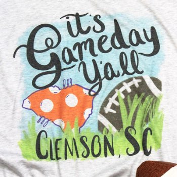 Clemson football shirt
