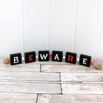 Halloween tabletop decor