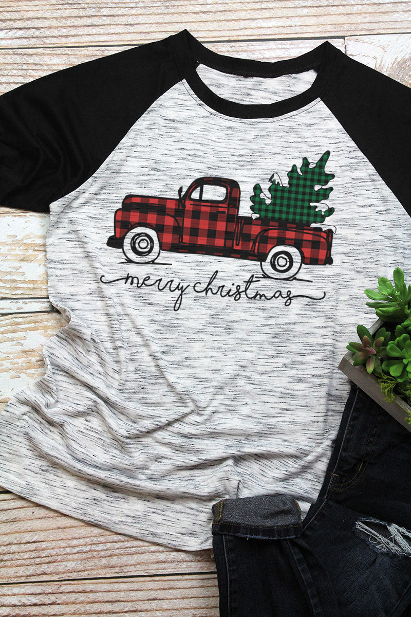 buffalo plaid raglan shirt