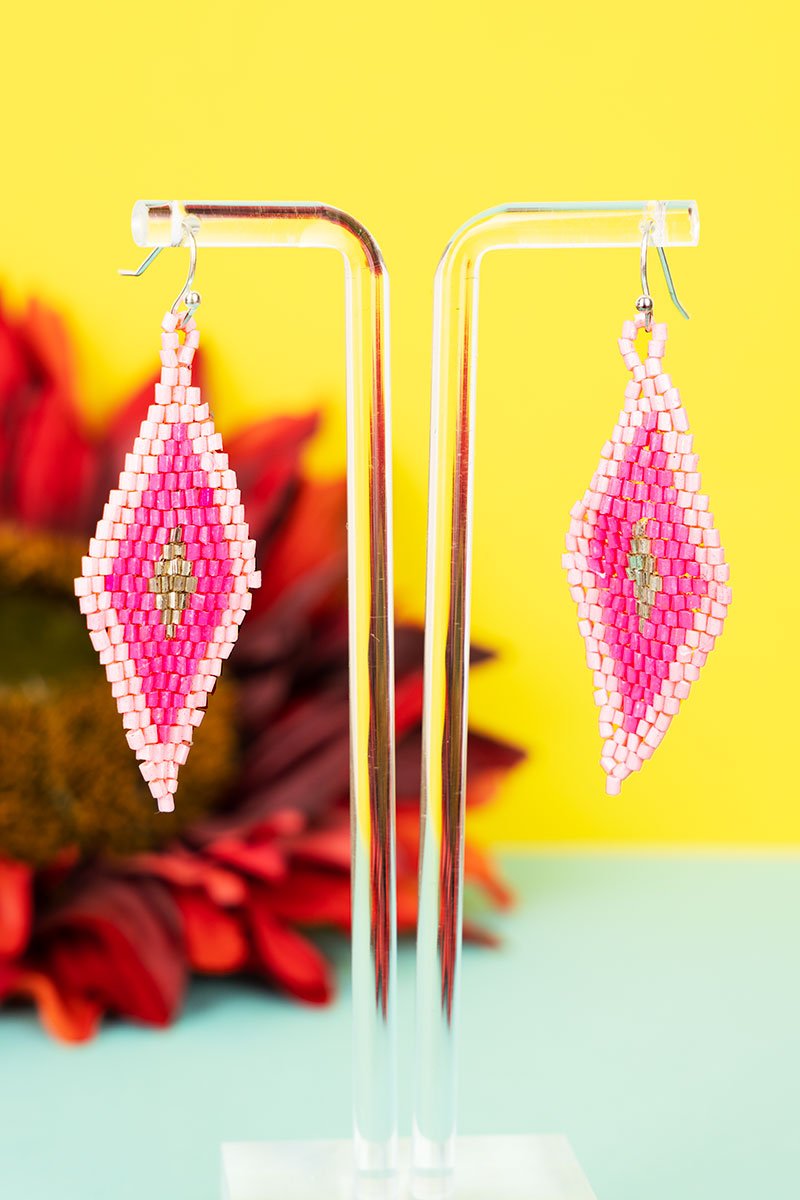 Native american beaded earrings on sale wholesale