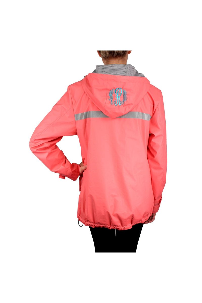 Personalized Violet Adult Rain Jacket│HandPicked │Charles River