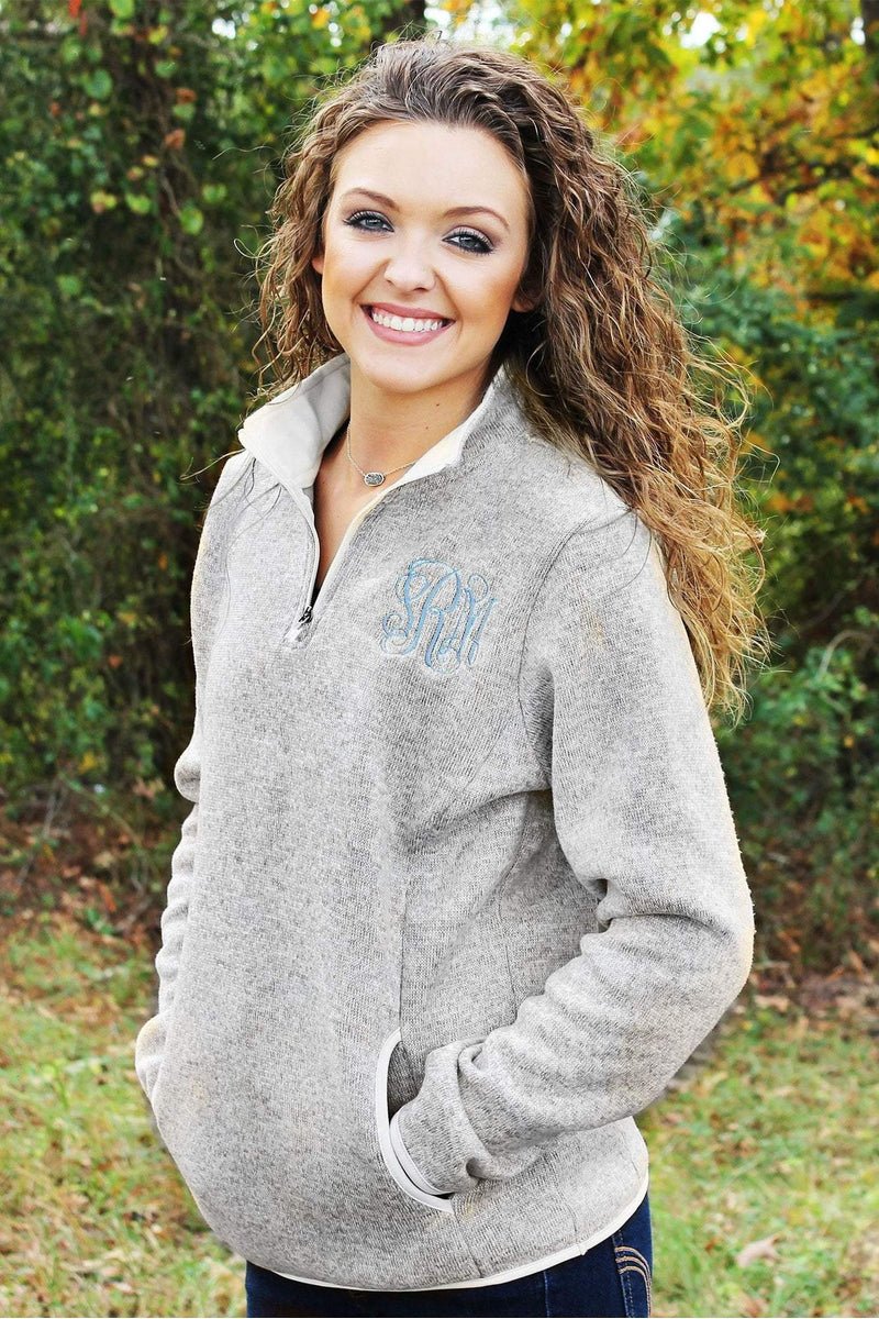 Men's Heathered Fleece Pullover