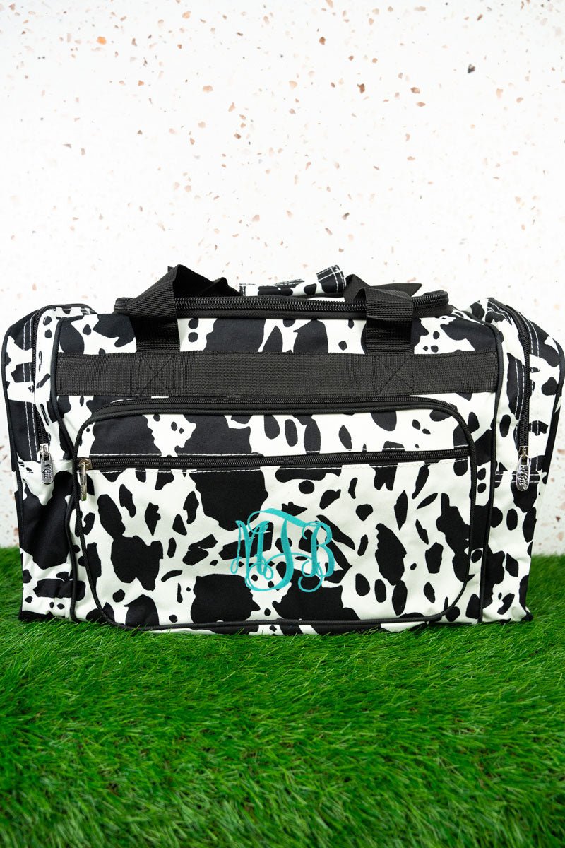 Cow Print NGIL Canvas 20 Duffle Bag