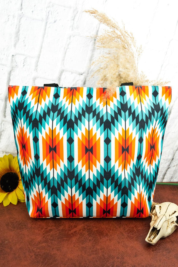 Fire Wave Fringe Crossbody Clutch, Turquoise | Wholesale Accessory Market