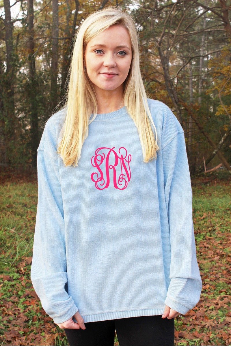 Sarasota  Adult Camden Crew Pullover with Embroidered Design — BREEZIN' UP