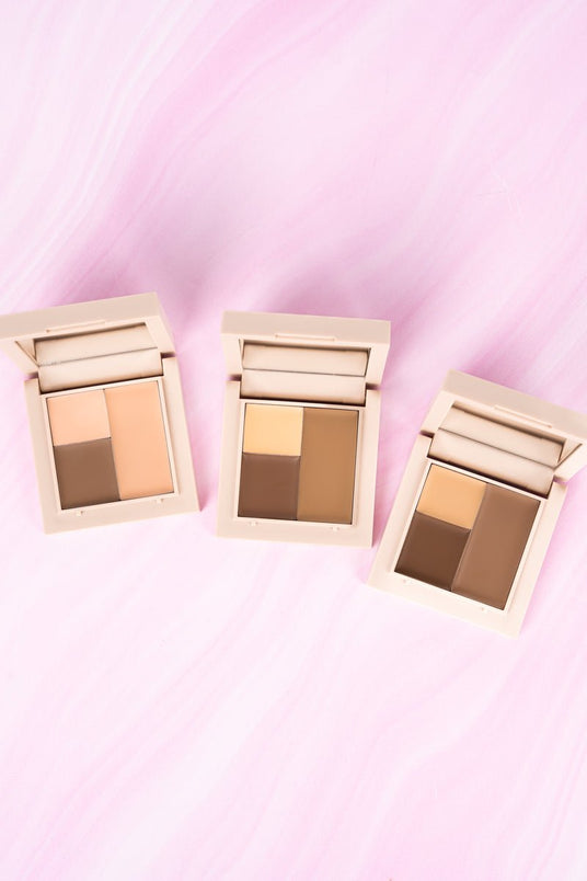 Amuse Blush Bronzer Highlight Triad Palette