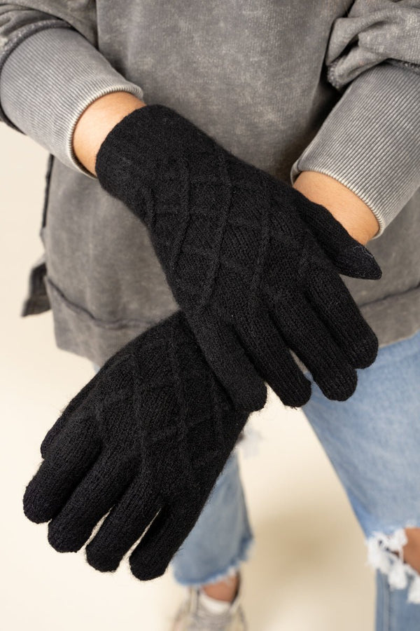 Tarpop 48 Pcs Winter Beanie Gloves Bulk Winter Hat Gloves for