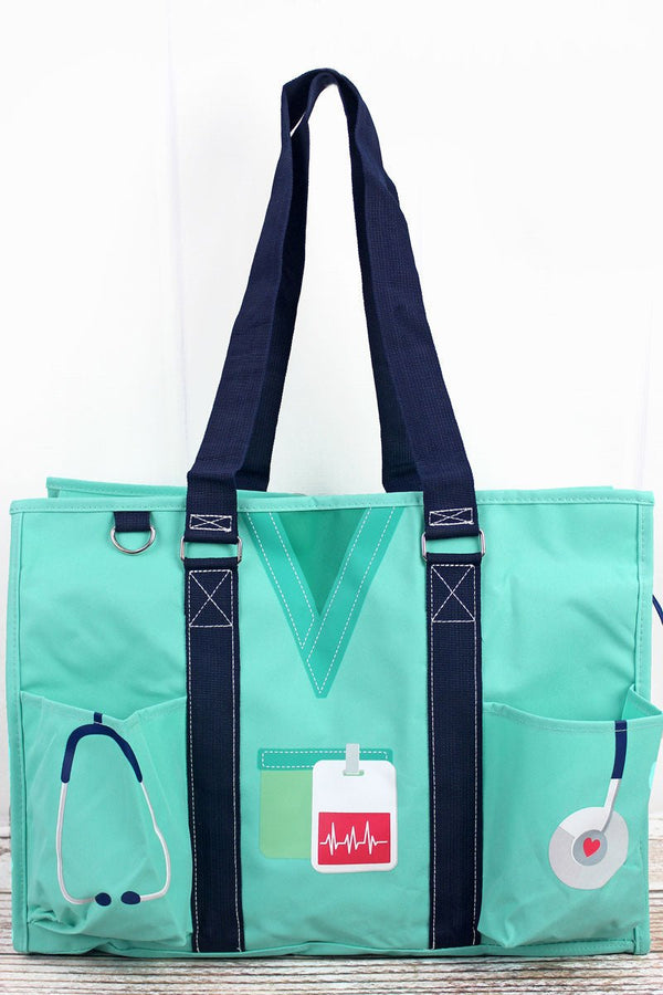 BLANK TOTE BAGS - REGATTA POLY CANVAS Bag – Nurse Tote Bag