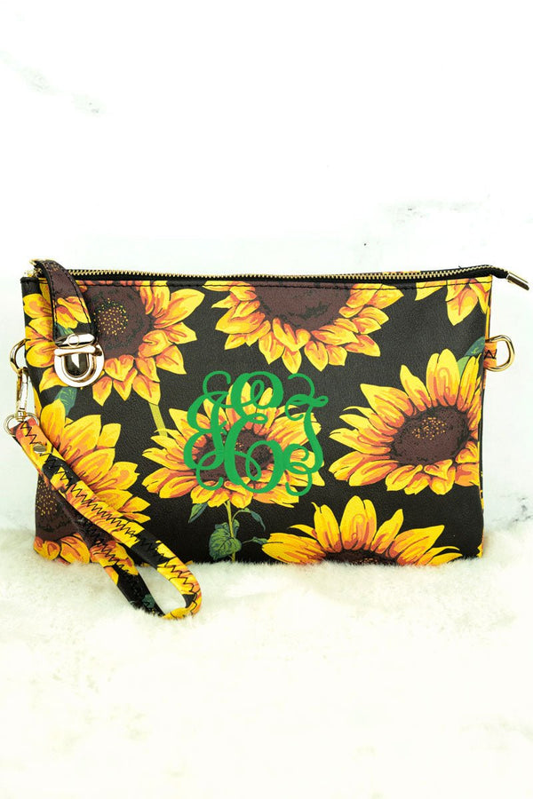 Chala Garden Collection Sunflower Criss Crossbody Bag (12 x 7.5) – LuxeBag