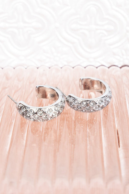 Cheap ANENJERY Gold Silver Color Hoop Earrings for Women Fashion Piercing U  Shaped Earrings Jewelry Wholesale | Joom
