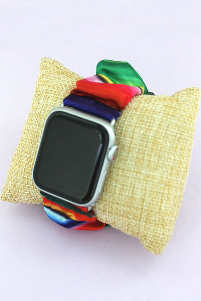 Serape Fabric Stretch Band For Apple Watch 38mm 40mm Wholesale Accessory Market