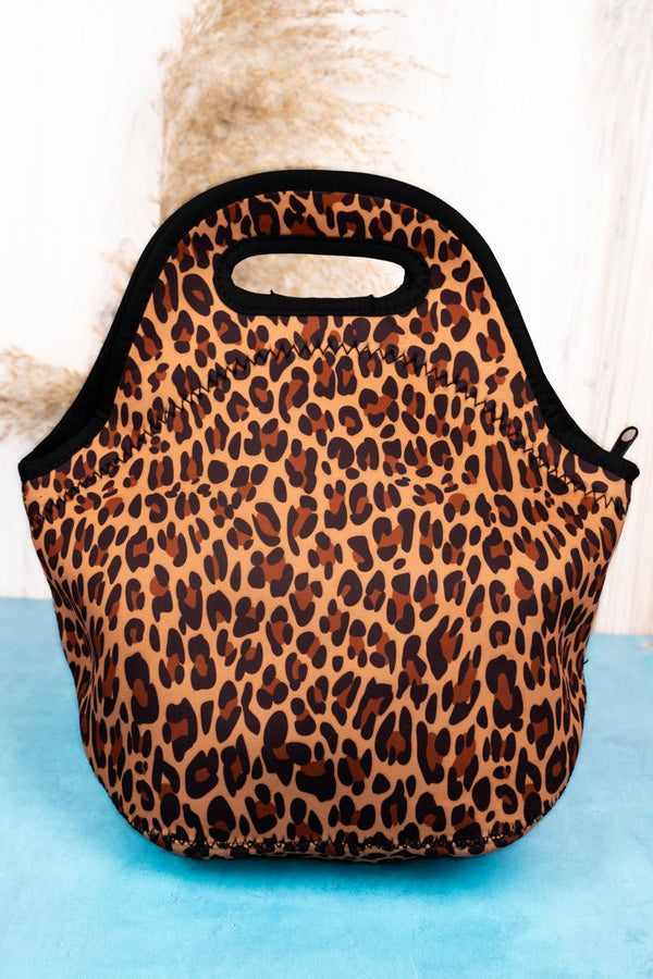 Leopard Print NGIL Large Cosmetic Case in Bulk